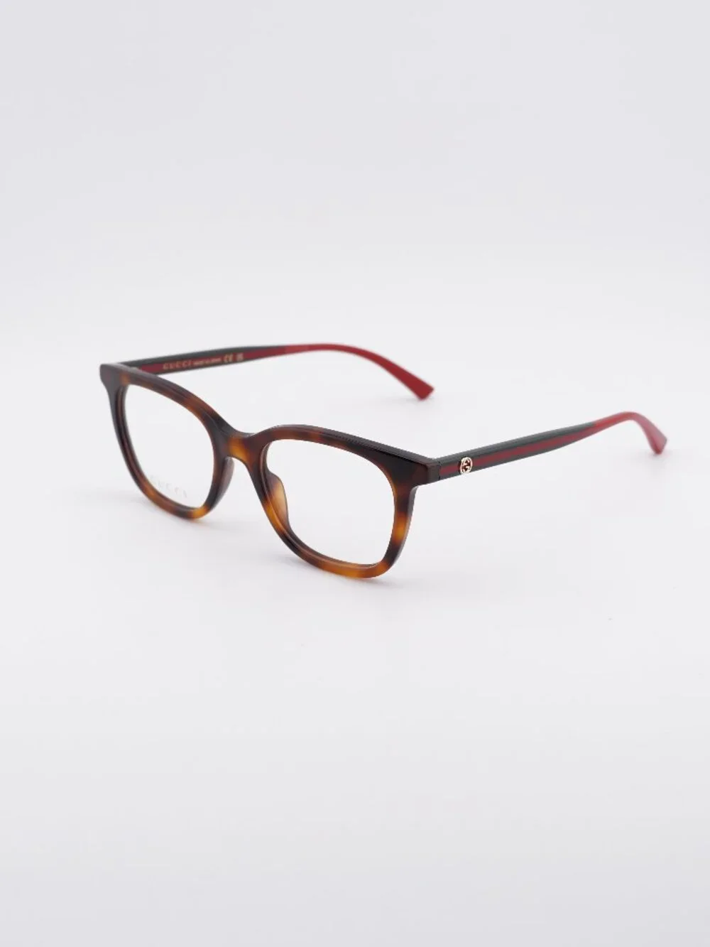 Gucci GG1864O 002 Eyeglasses Havana 50mm Square Frame